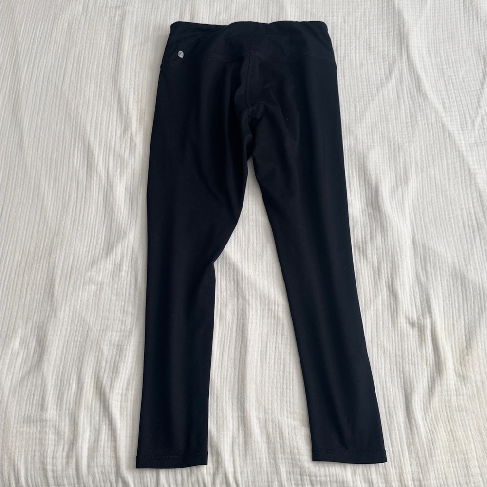 Zella midi Size SMALL Classic Black Leggings